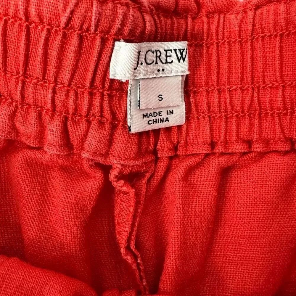 J. Crew Tie Side Drawstring Pull On Shorts size Small - Picture 3 of 7